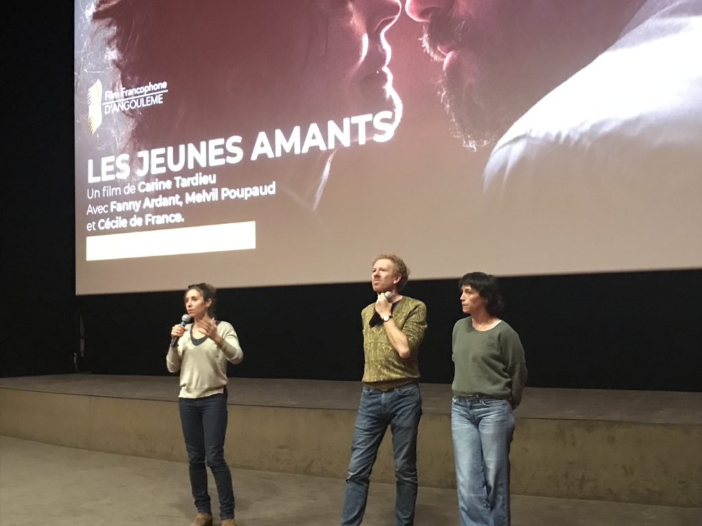 Carine Tardieu, Sharif Andoura et Florence Loiret-Caille autour de Les Jeunes Amants